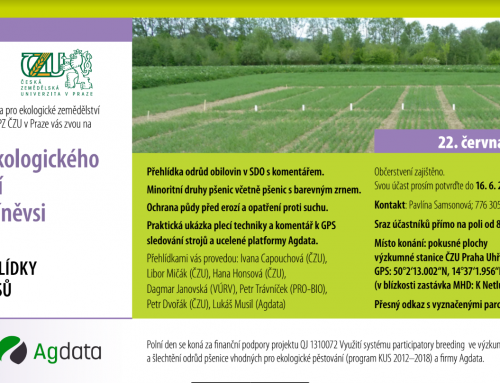 Zapraszamy do odwiedzenia nas podczas dnia polowego w Uhříněvsi.